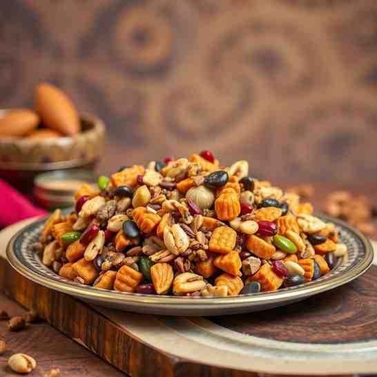 Dabo Kolo - Spicy Eritrean Snack Mix Recipe (Baked)